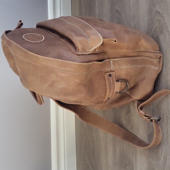 Roots Tribe Leather Back Pack - Picture 15 of 16